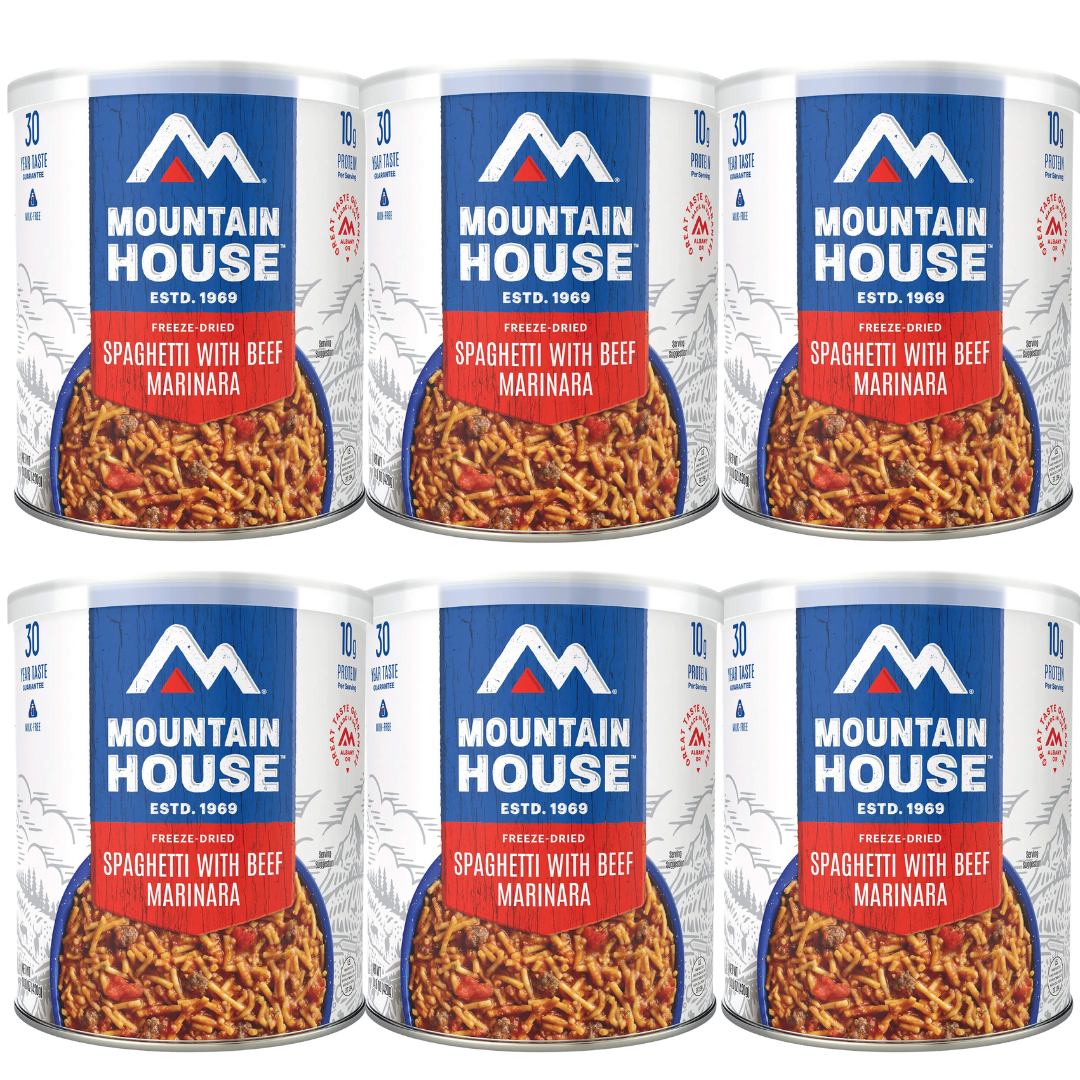 Freeze-Dried Spaghetti with Beef Marinara Can - Mountain House
