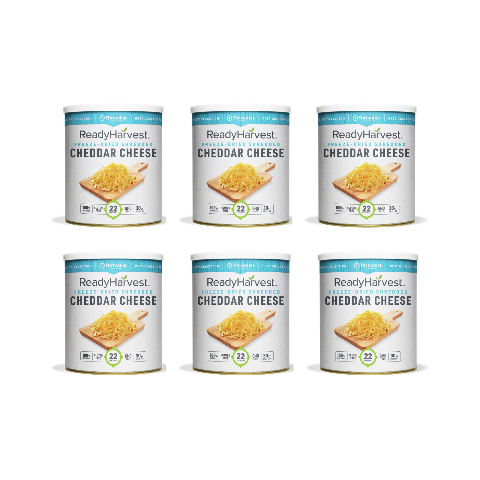 Ready Harvest Freeze-Dried Shredded Cheddar Cheese