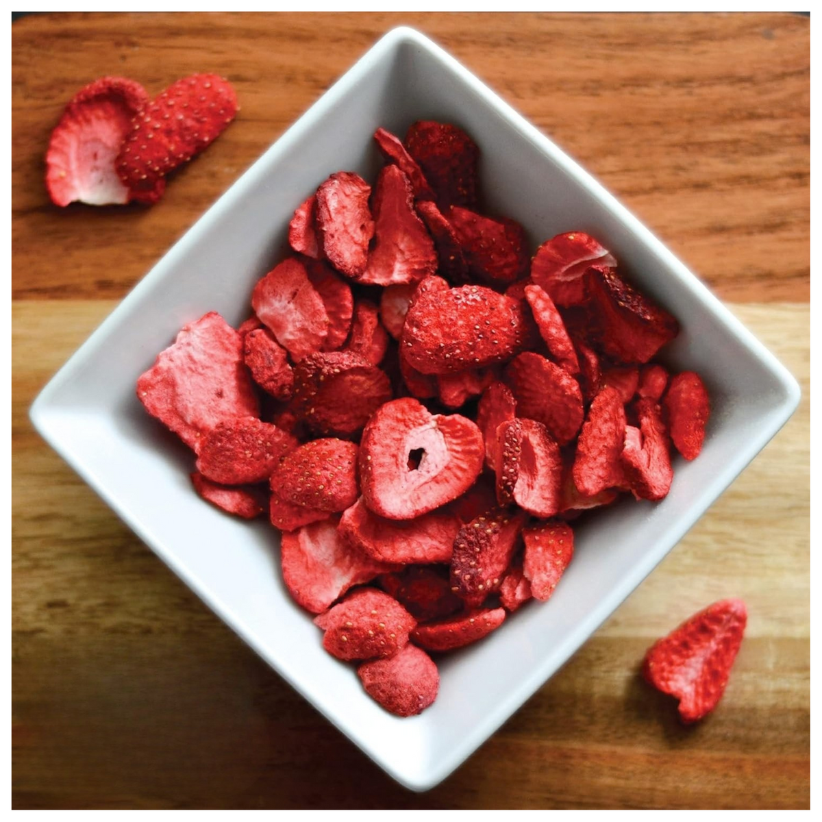 Ready Harvest Freeze-Dried Strawberry Slices (30-Year Shelf Life)