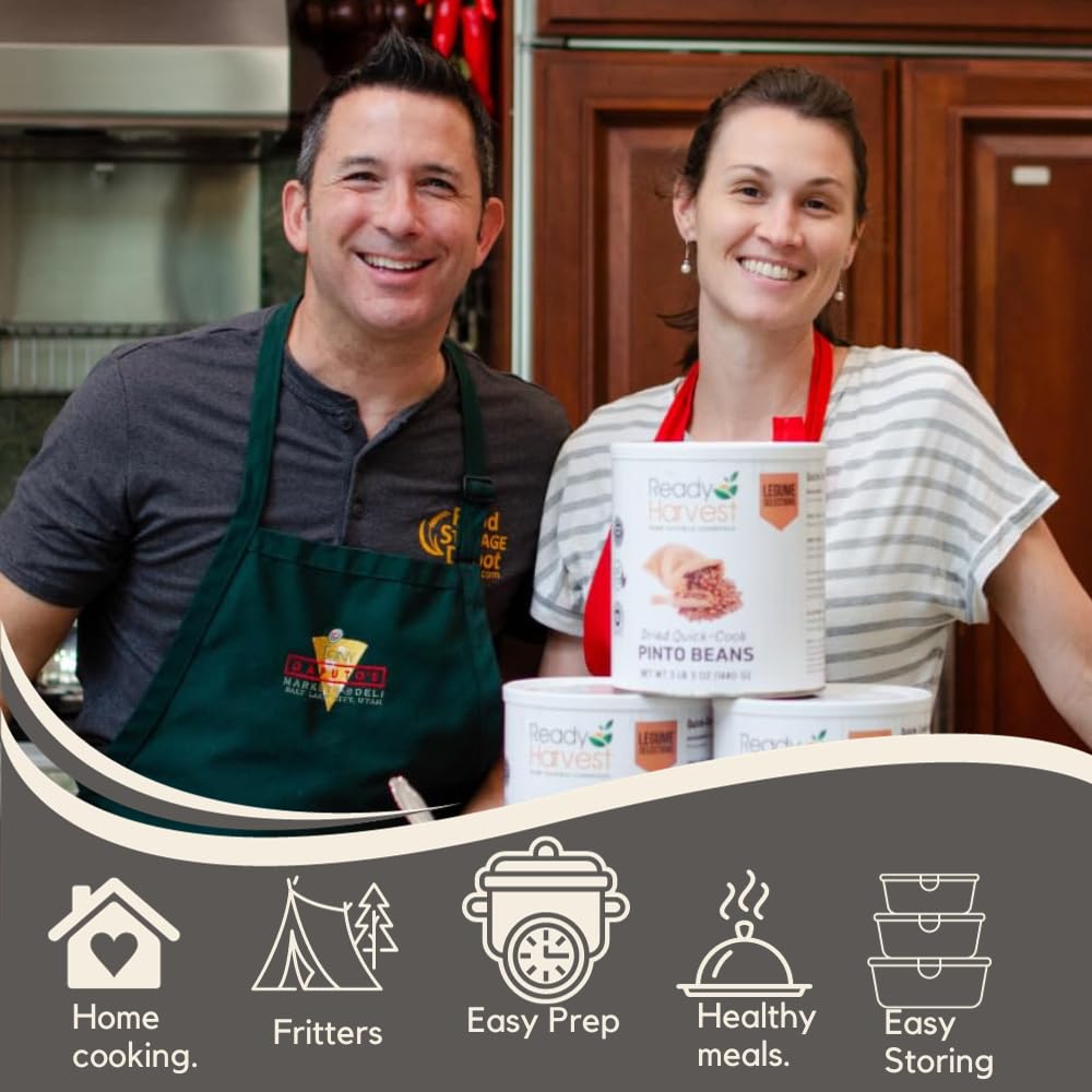 Ready Harvest Premium Quick-Cook Black Beans (25-Year Shelf Life)