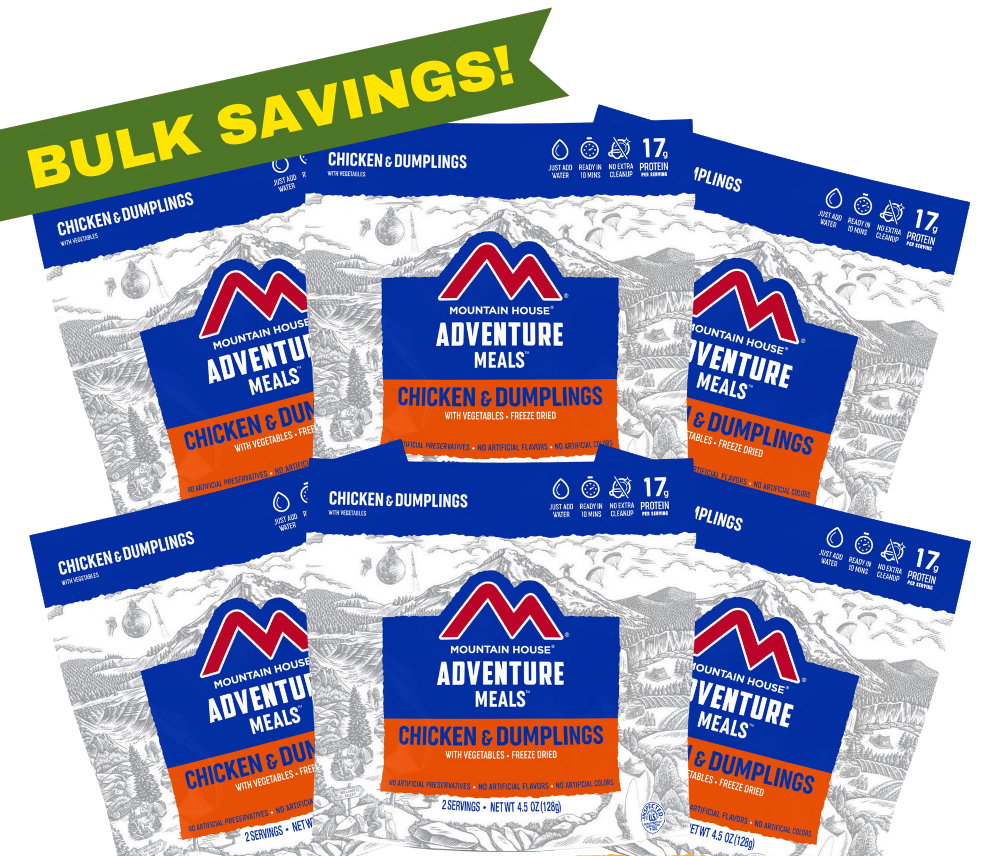 Freeze-Dried Chicken and Dumplings Pouch - Mountain House