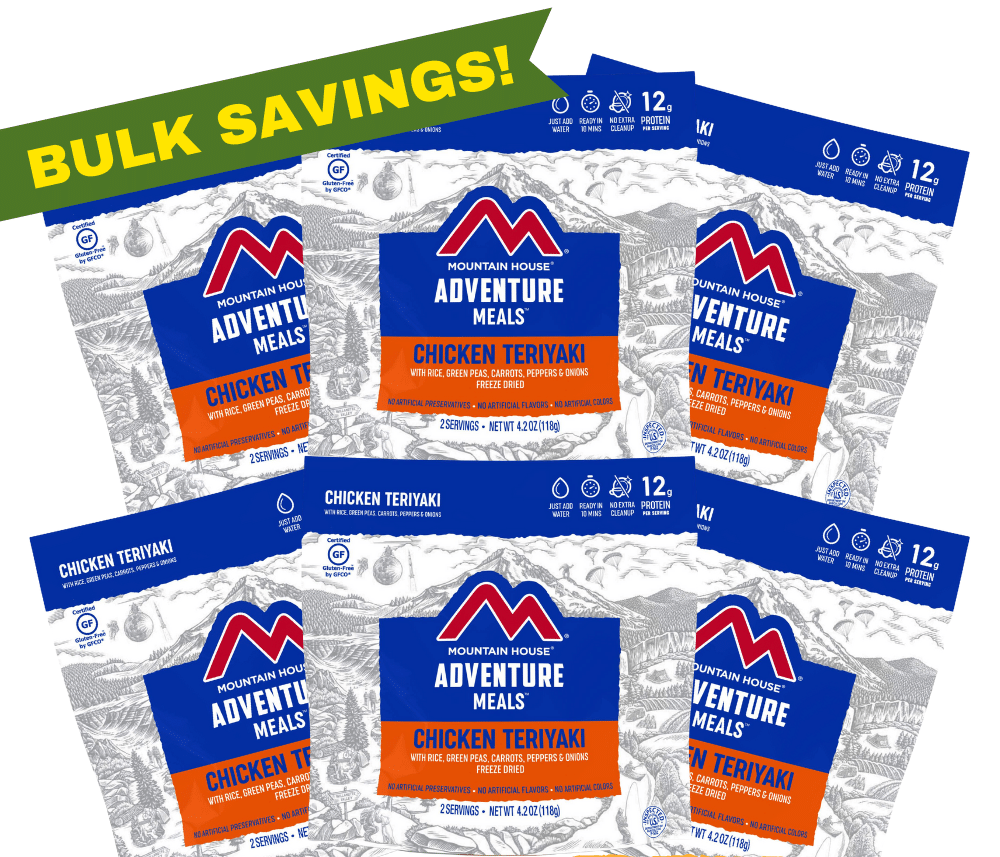 Freeze-Dried Chicken Teriyaki with Rice Pouch - Mountain House (GF) Gluten Free