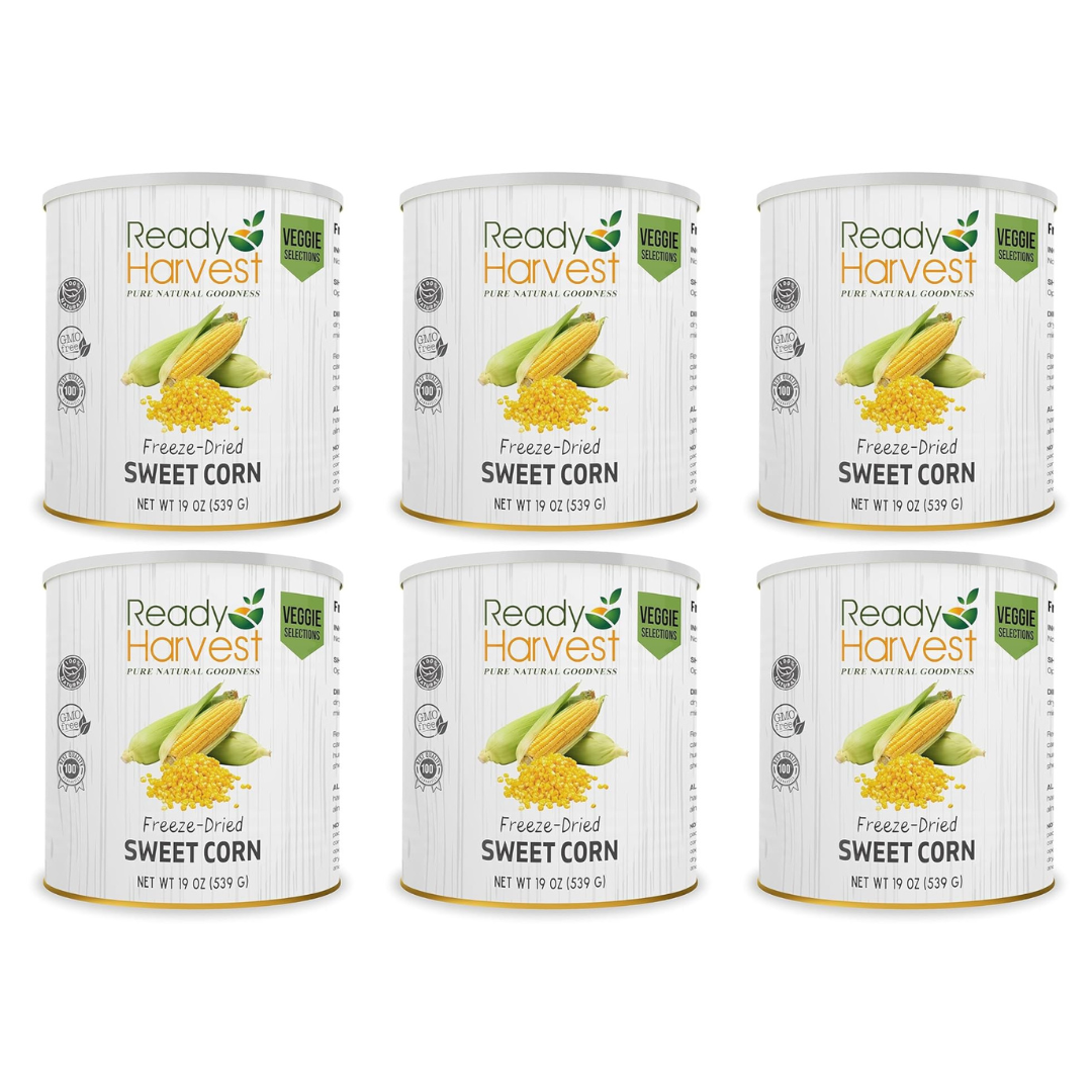 Ready Harvest Freeze-Dried Sweet Corn (30-Year Shelf Life)