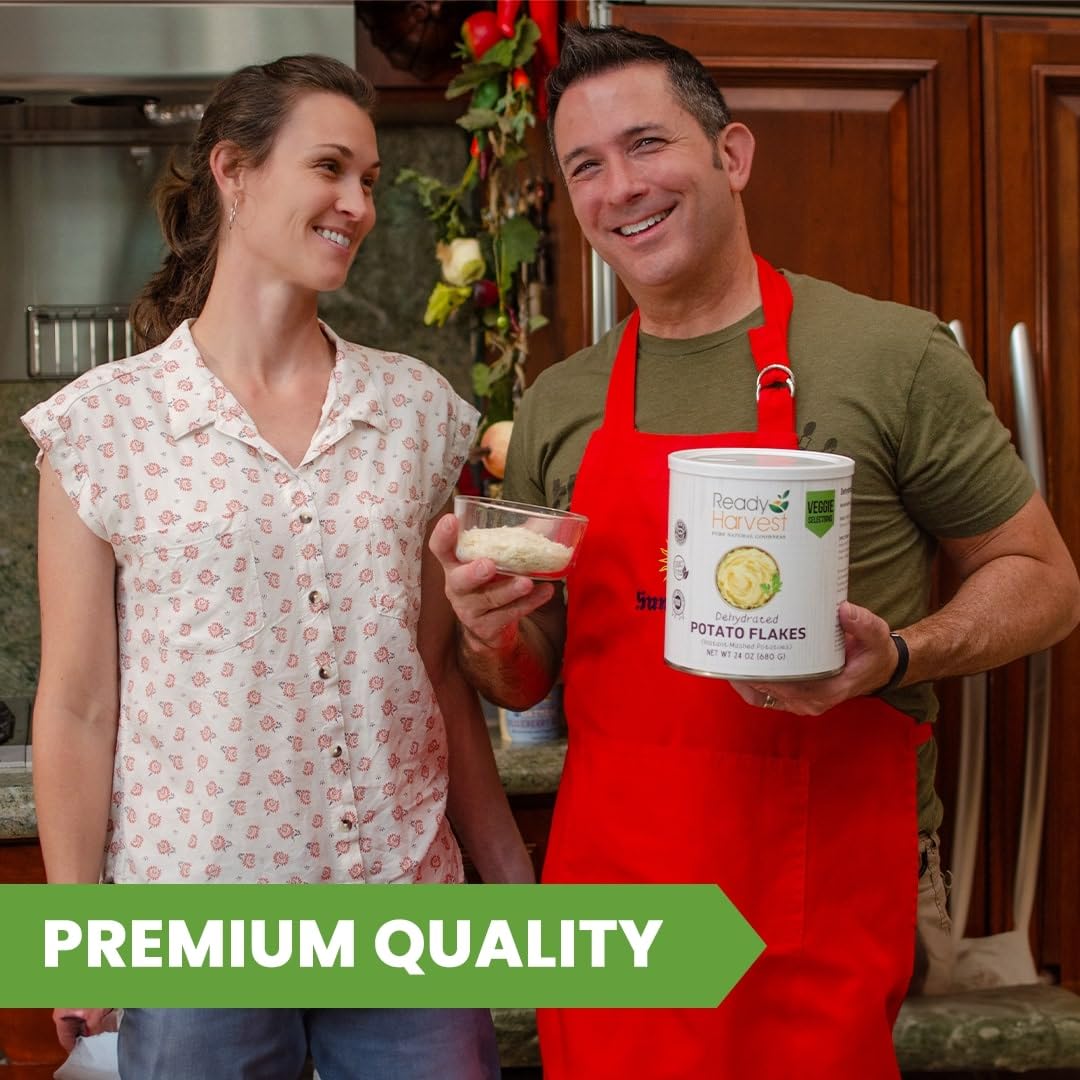 Ready Harvest Potato Flakes for Mashed Potatoes (30-Year Shelf Life)