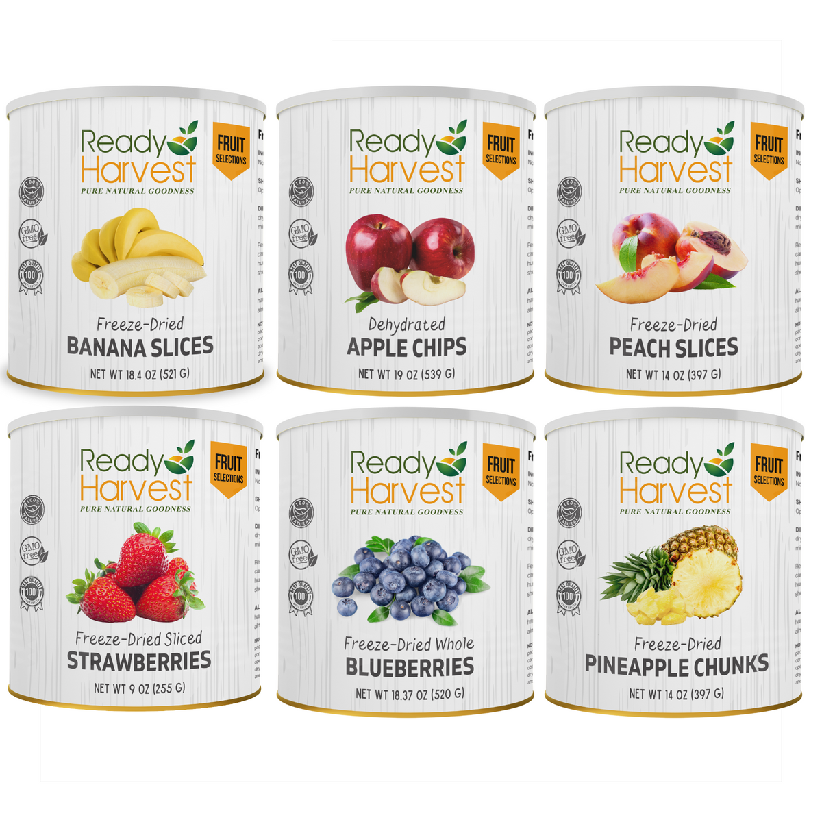 Ready Harvest Fruit Favorites Variety Kit (30-Year Shelf Life)