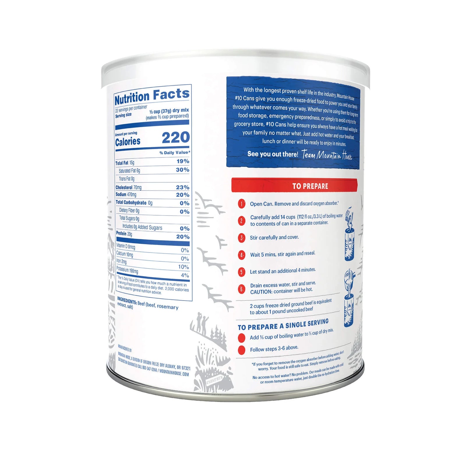 Freeze-Dried Meats Variety Kit - Mountain House