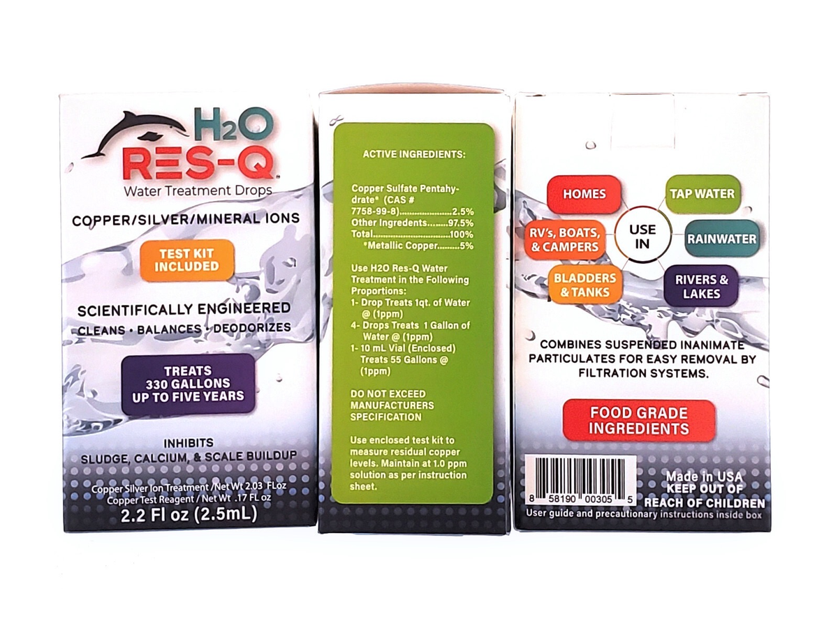 H2O ResQ Water Treatment Kit (Biofilm Defender)