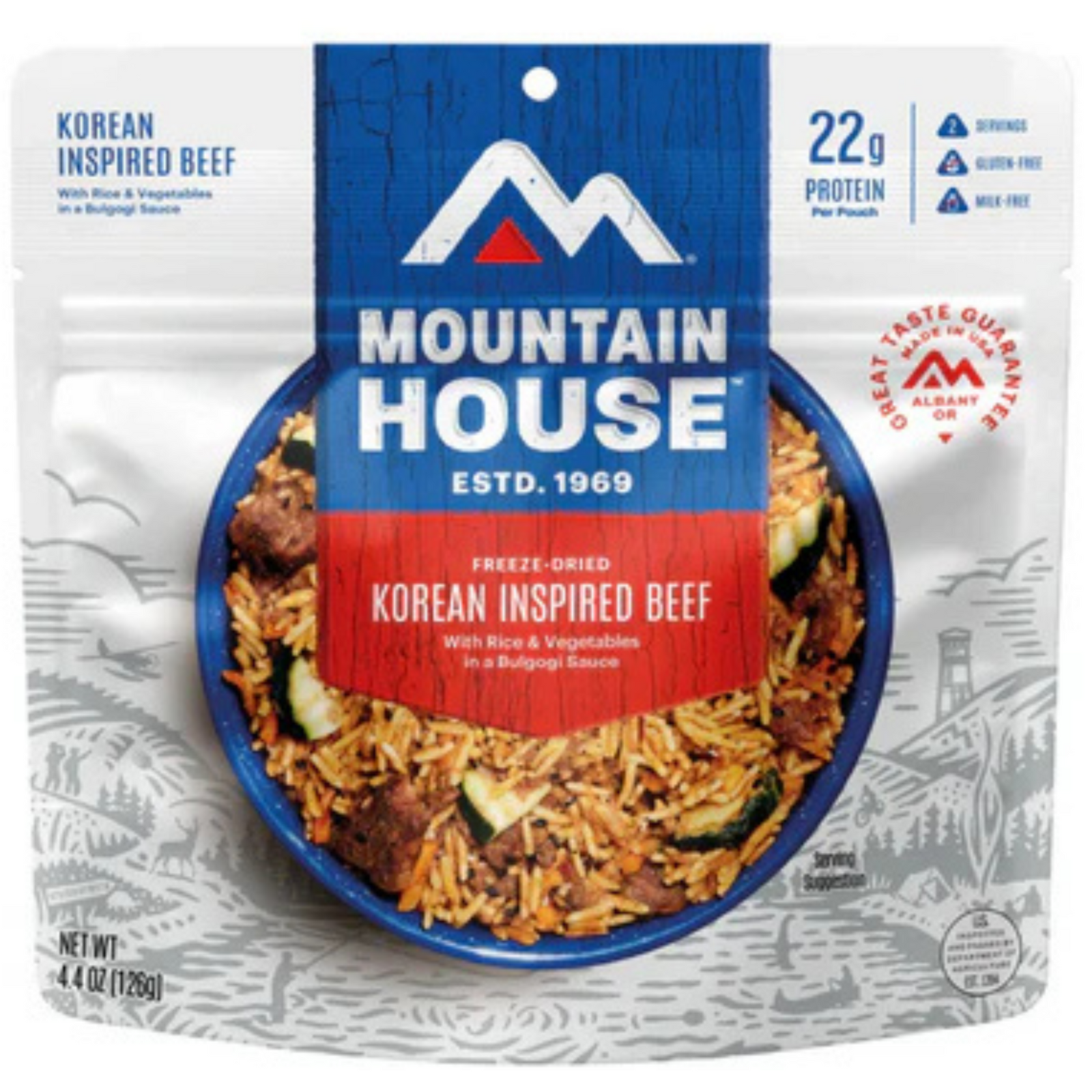 Freeze-Dried Korean Inspired Beef in Bulgogi Sauce Pouch - Mountain House