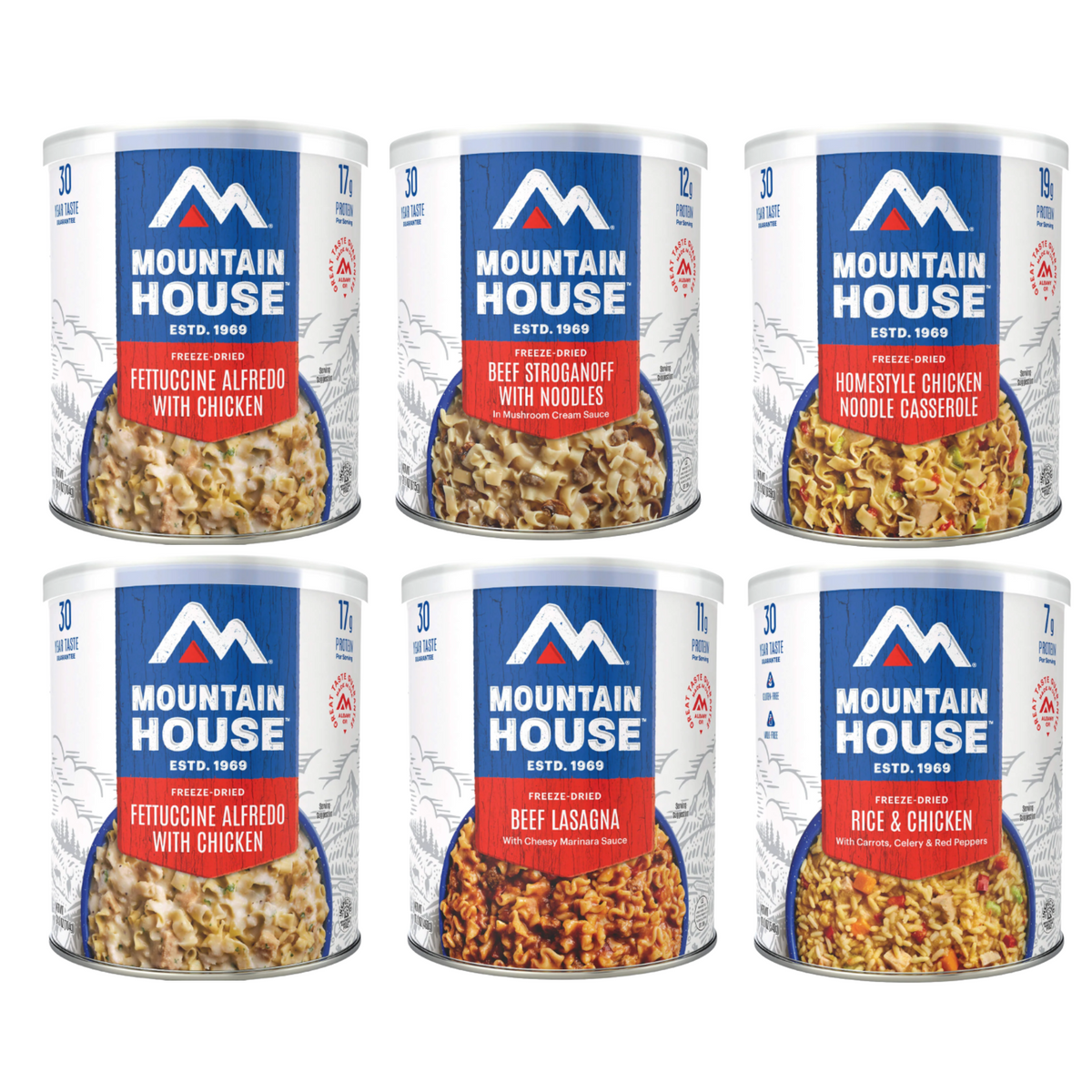 Lunch &amp; Dinner Favorites Variety Kit - Mountain House