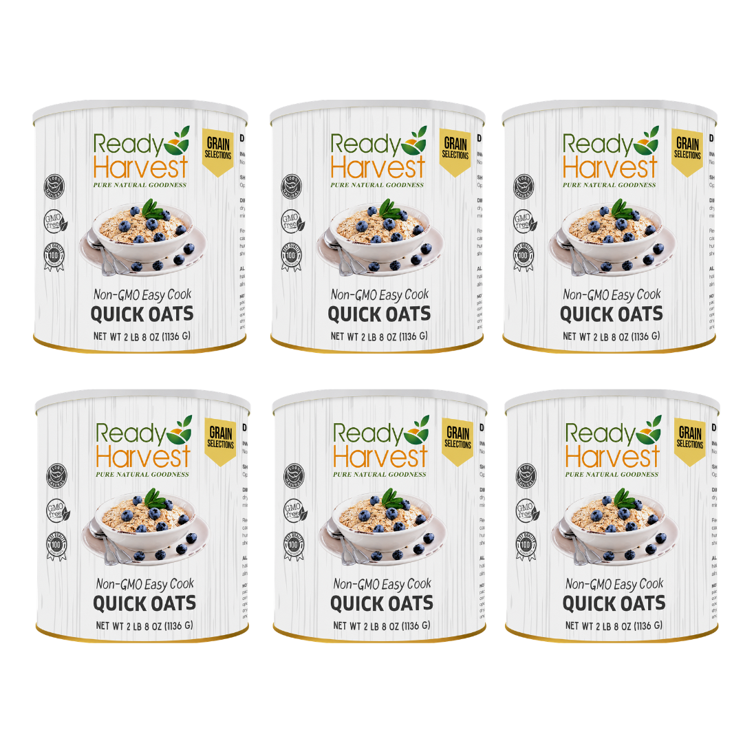 Ready Harvest Quick Oats (25-Year Shelf Life)