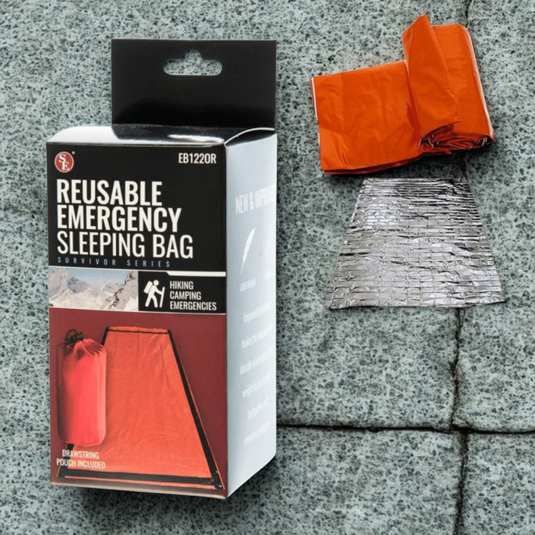 Reusable Emergency Sleeping Bag (84&quot; x 36&quot;)