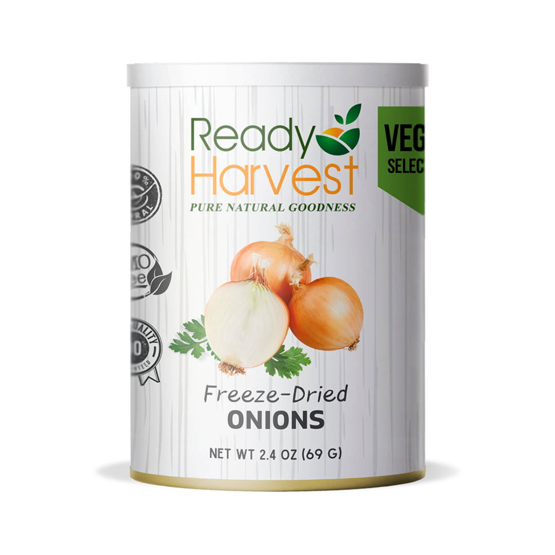 Ready Harvest Pantry Can - Freeze-Dried Onions (2.4 oz)