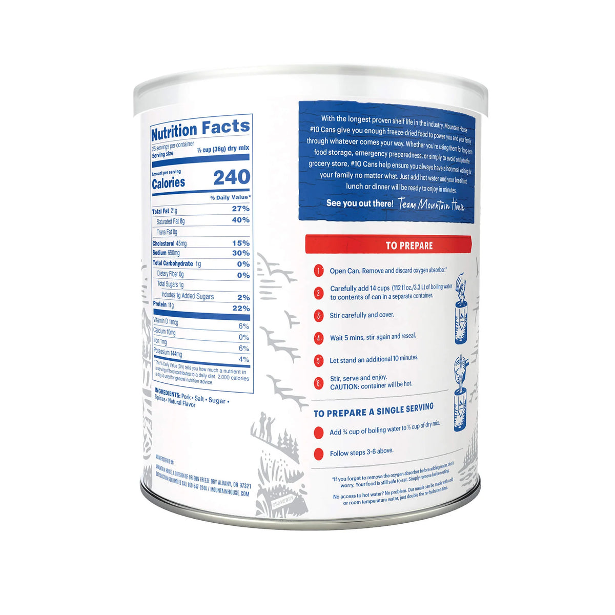 Freeze-Dried Meats Variety Kit - Mountain House