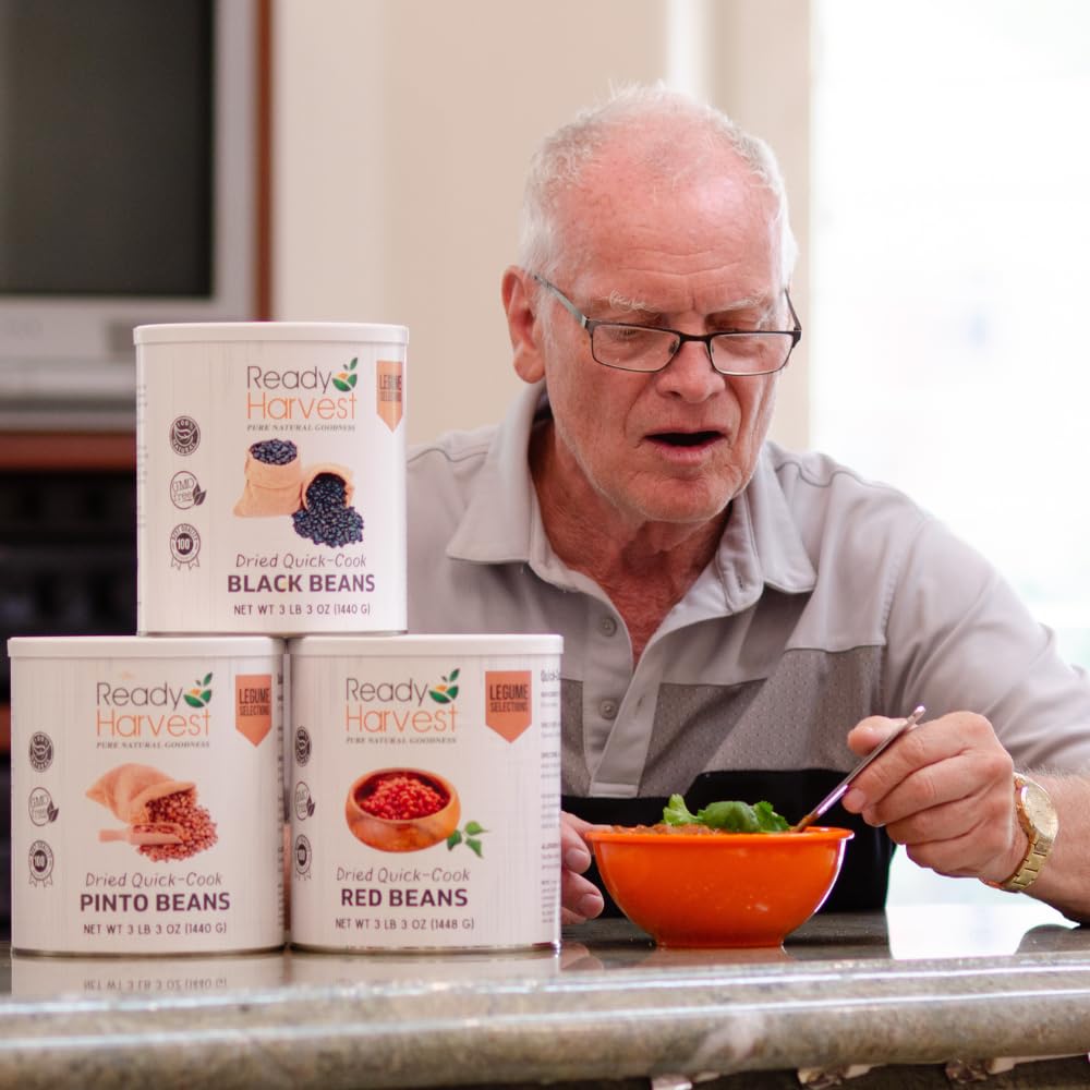 Ready Harvest Premium Quick-Cook Red Beans (25-Year Shelf Life)