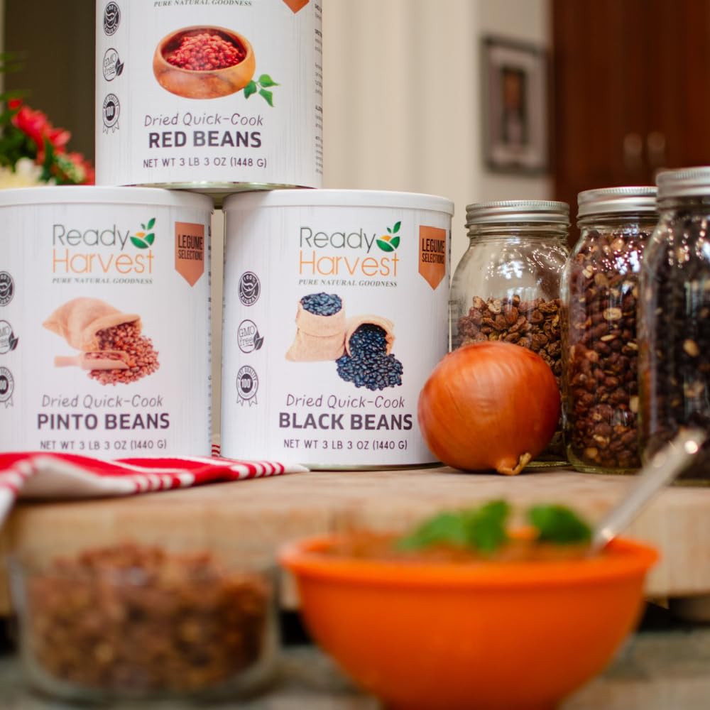 Ready Harvest Premium Quick-Cook Red Beans (25-Year Shelf Life)
