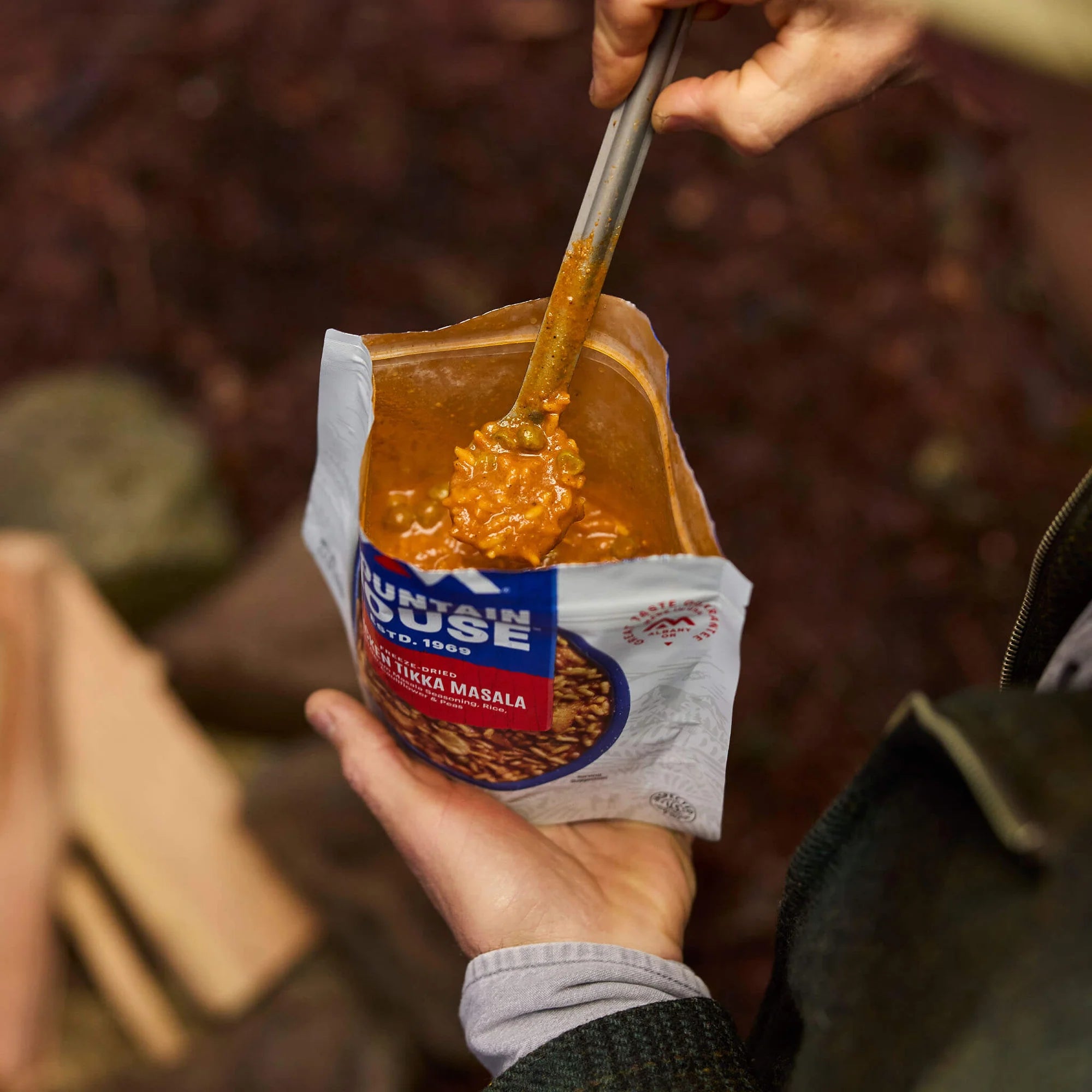Freeze-Dried Chicken Tikka Masala Pouch - Mountain House (GF) Gluten Free