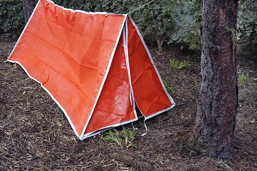 Heat-Capture Waterproof Emergency Tube Tent